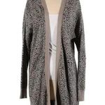 Sanctuary Anthropologie Long Sleeve Open Front Animal Print Cardigan Size S Photo 0