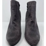 Apt. 9  Women's Biennial Grey Faux Suede High Heels Booties Size 9‎ 1/2 M Photo 2