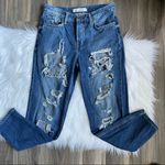 Topshop Hayden Distressed Boyfriend Jeans Photo 1