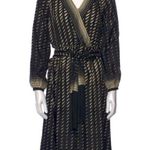 Gucci  wrap silk dress IT36 US0 Photo 8