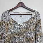 PINK - Victoria's Secret NWT Victoria's Secret PINK Bodysuit Size Large Women's Leopard Animal Print Photo 1