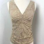Rampage vintage Y2K nude beige v-neck tank top Photo 0