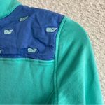 Vineyard Vines Women’s Whale Pullover Sweatshirt Quarter Zip 100% Cotton Size XS Photo 13