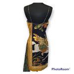 Salvatore Ferragamo NEW Cynthia Rose Silk Scarf Dress size Small Photo 3