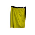 Worthington  Women's Pencil Skirt Size 4‎ Color Block Sulfur Spring Black NWT Photo 2