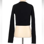 Ragdoll LA Black Cutout Long Sleeve Crop Top Size XS Punk Goth Clubbing Chic Photo 2