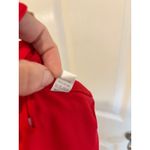 Red Bikini Set Medium String Tie Triangle Swimsuit Ring Detail Sexy Beachwear Photo 1