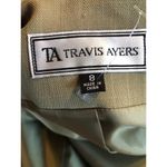 Travis Ayers green/khaki Long Blazer Coat Womens Single Photo 7