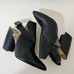 Dolce Vita Franky Black Cutaway Slingback Leather Shooties Size 8½ Photo 6