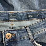 J.Jill High Rise Full Leg Crop Denim Jeans Photo 3