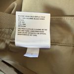 Unbranded vintage khaki colored knee length pleated skirt size XS Tan Photo 6