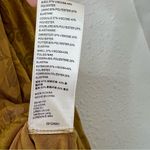 Anthropologie  Maeve Lydia Gold Floral Burnout Wrap Blouse NEW Size Medium Photo 9