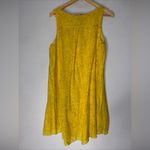 Anthropologie  HD in‎ Paris Sun Soaked Shift Dress Yellow Size 10 Photo 1