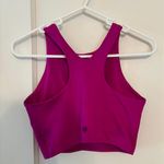 Athleta Magenta-Pink Conscious Crop Sports Bra Top Photo 1