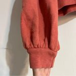Ulla Johnson  Sacha Puff Sleeve Tassel Pullover Hoodie Sweatshirt Rose Size Small Photo 1