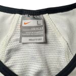 Nike  Women's Athletic Fitdry Workout White Tennis‎ Sz Large Photo 1
