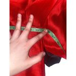 Crown & Ivy  red ruffle neck red blouse size medium new with tags Photo 2