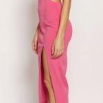 H:ours  Haydon Cut-Out Midi Dress, Pink, XS Photo 1