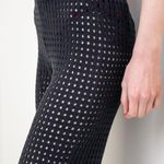 Juniper Blu Black Crochet Pants Swim Cover Up Size M Photo 3