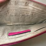 Michael Kors MICHAEL Hot Pink Zinnia Pyramid Studded Large Zip Clutch Wristlet Photo 9