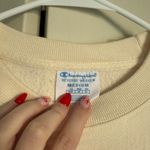 Champion Cream Crewneck Photo 1