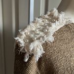 ZARA  y2k 00’s trafaluc vintage women’s pearl shoulder accent military style Photo 4