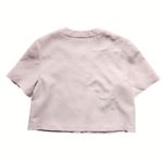 Amanda Uprichard Braswell Light Pink Button Front Short Sleeve Blouse Top Sz S Photo 6