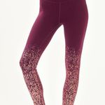Lilly Pulitzer  Weekender High Rise Legging in Cabernet Berry Photo 2