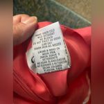 Vintage K Studios cotton coral sweetheart tie open sundress, size 14 Orange Photo 4