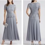 Pisarro‎ Nights Beaded Peplum Bodice A Photo 11