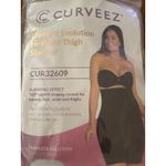 Brand New Curveez Women's Size 2XL XXL Mocha High Waist Thigh Slimmer Brown Photo 7