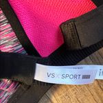 VSX Sport Women’s Cross Back Padded Underwire Sports Bra Pink & Black Photo 5