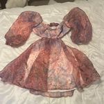 SheIn Mesh Floral Dress Photo 0