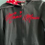 Disney  Parks Minnie Mouse Zip Up Hoodie Photo 1