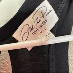 Feel the Piece  Black V Neck Midi Dress Medium Large Photo 3