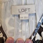 Loft  Women's Maxi Dress Sleeveless Scoopneck Blouson Floral Spaghetti Straps XXS Photo 8
