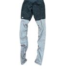 Alo Yoga  Grey High Waist‎ Ribbed Knit Lounge Leggings Ruched Small Dance Workout Photo 3