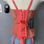 Savage X Fenty Keepsake Lace Corset, Posh Pink, XL Photo 3