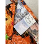 Disney Scrub Top Happy Halloween Plus size 3X 3XL Vneck Mickey Mouse Shirt Photo 1