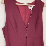 WAYF Casey Plunge Neck Gown Photo 4