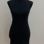 American Eagle Black Halter Mini Dress Photo 0