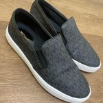 Michael Kors MICHAEL Women's Keaton Coated Canvas Two-Tone Logo Slip-On Sneaker Photo 0