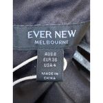 Ever New Black Sequin Long Sleeve V Neck Pleated Wide Leg Wrap Romer Jumpsuit S Photo 4