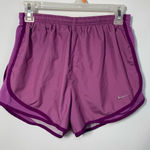 Nike Women's Dri-Fit Lined Athletic Running Shorts Purple Medium Photo 0