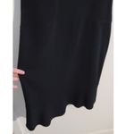 Jigsaw Square Neck Sleeveless Fitted Wool Blend Dress Black 12 NEW Photo 9