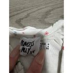 Princess Polly  Floral Mini Dress‎ Strapless Bodycon White Cottagecore Size 4 Photo 1