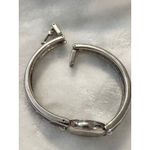 Gruen Quartz Bangle Watch Red and‎ Silver Tone Stylish Womens Jewelry Photo 7