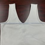 Madewell Cream Colored V-Neck Tank Top Size XXS Photo 4