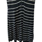 Alice + Olivia  Black & Ivory Monah Pinstripe Sweater Dress Women's Medium Photo 11