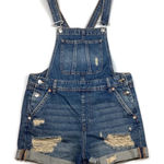 Divided Denim Jean Distressed  Shortalls Shorts Photo 0